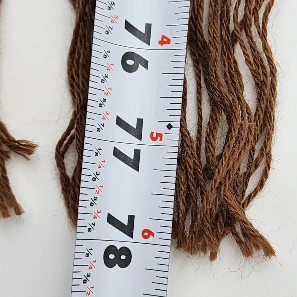 Alpaca Camargo Unisex Brown Fringe Scarf‎ Shawl Alpaca Blend Length 69 inch